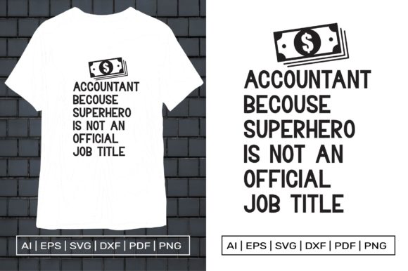Accountant T-Shirt Design