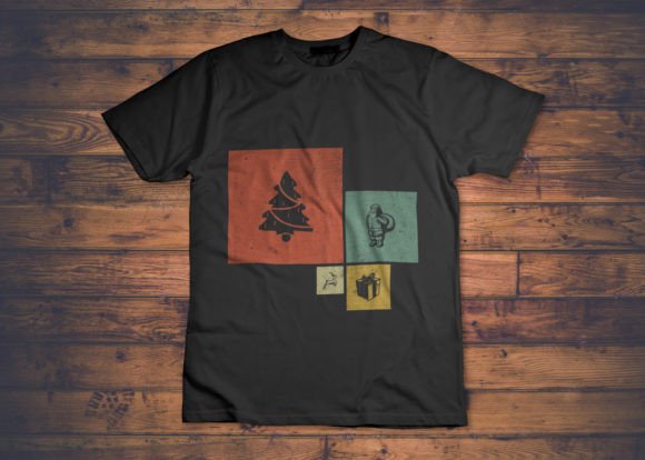 Merry Christmas T-Shirt Design V2.0: A Versatile Graphic for Every Occasion