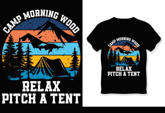 Morning Wood Camp Relax Summer T-Shirt 2: A Versatile Design for DIY Enthusiasts