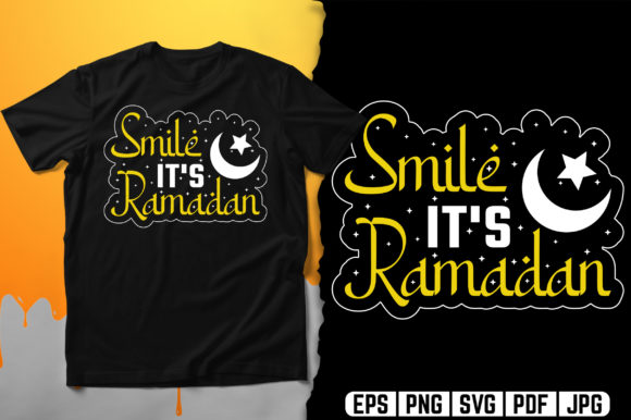 Smile It's Ramadan: A Versatile Vector Design for Modern Creators and Entrepreneurs