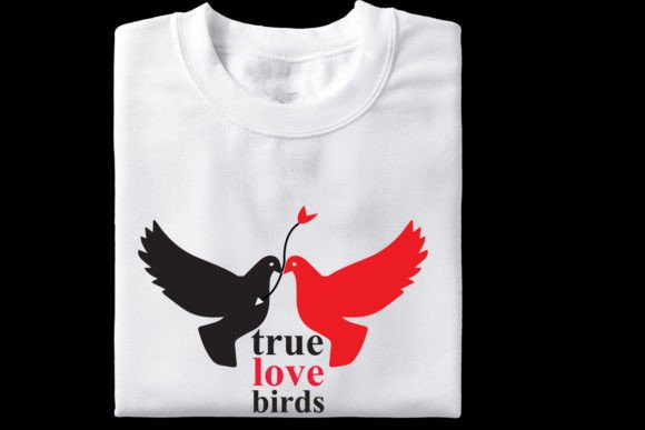 True Love Birds Design: A Unique Approach to T-Shirt Customization