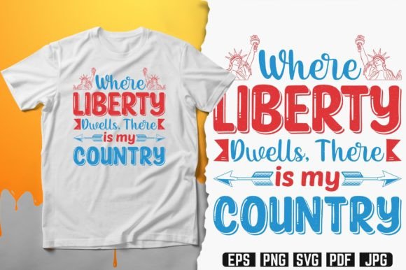 Where Liberty Dwells Typography Design